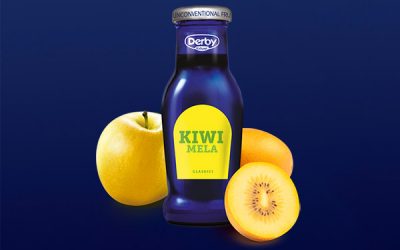 DERBY BLUE PUNTA SULLA RIPARTENZA DEI BAR: ECCO IL NUOVO SUCCO DI FRUTTA AI GUSTI KIWI E MELA