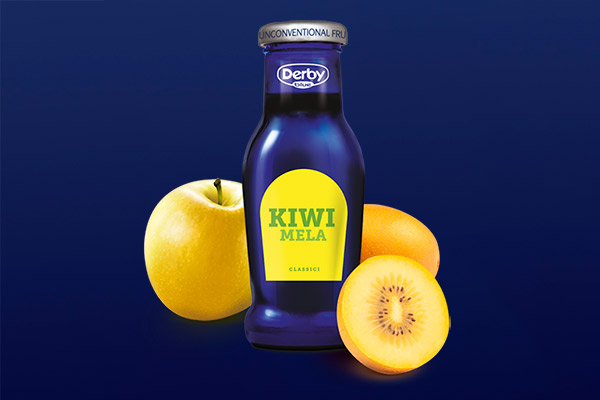 DERBY BLUE PUNTA SULLA RIPARTENZA DEI BAR: ECCO IL NUOVO SUCCO DI FRUTTA AI GUSTI KIWI E MELA